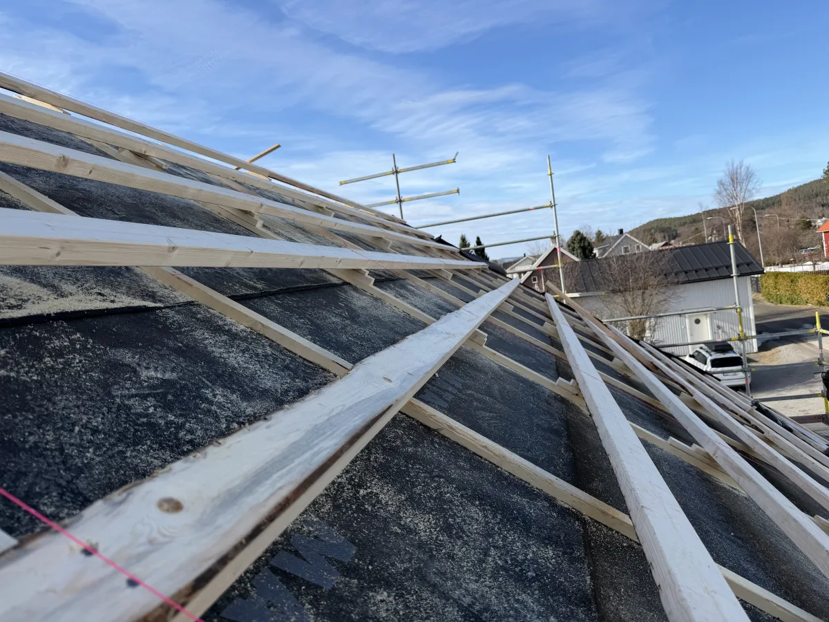 Takbyte & underhåll