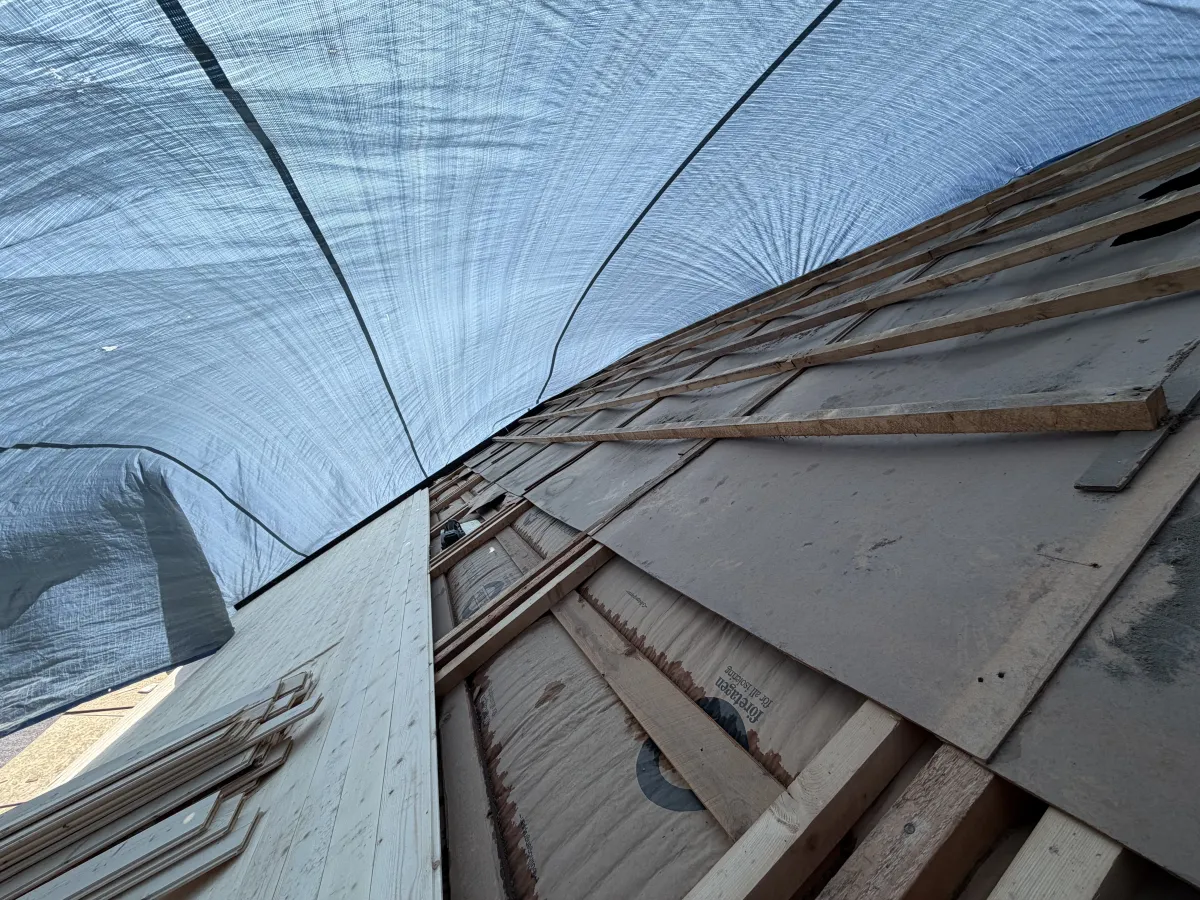 Takbyte & underhåll